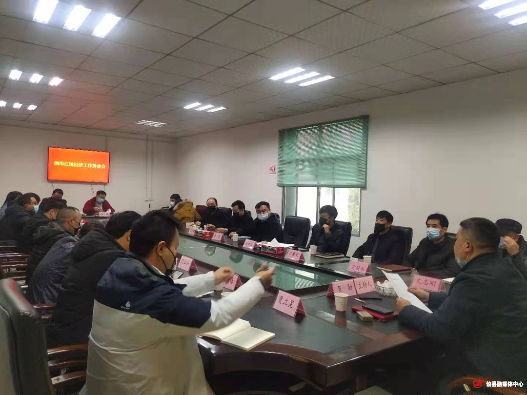 酒埠江镇召开经济工作务虚会