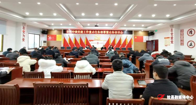 皇图岭镇召开党建工作重点任务部署会暨业务培训会