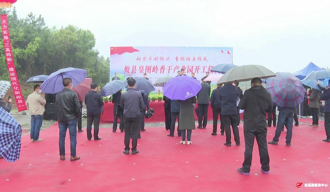 计划投资4.67亿元！攸县皇图岭香干产业园项目正式开工