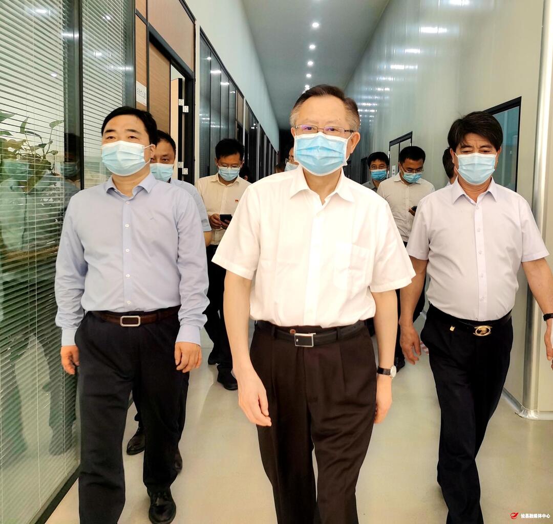 龚文密一行来攸开展调研活动
