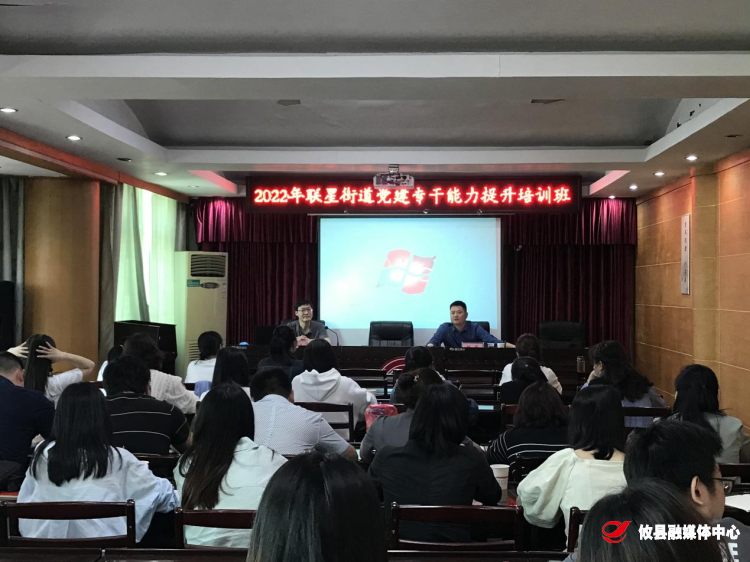 联星街道召开2022年党建专干能力提升培训班