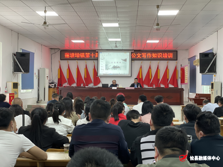 莲塘坳镇举办公文写作知识培训班