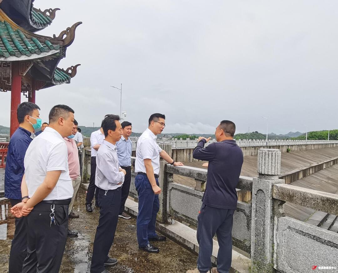 武挪强督导防汛抗旱及尾矿库安全整治工作