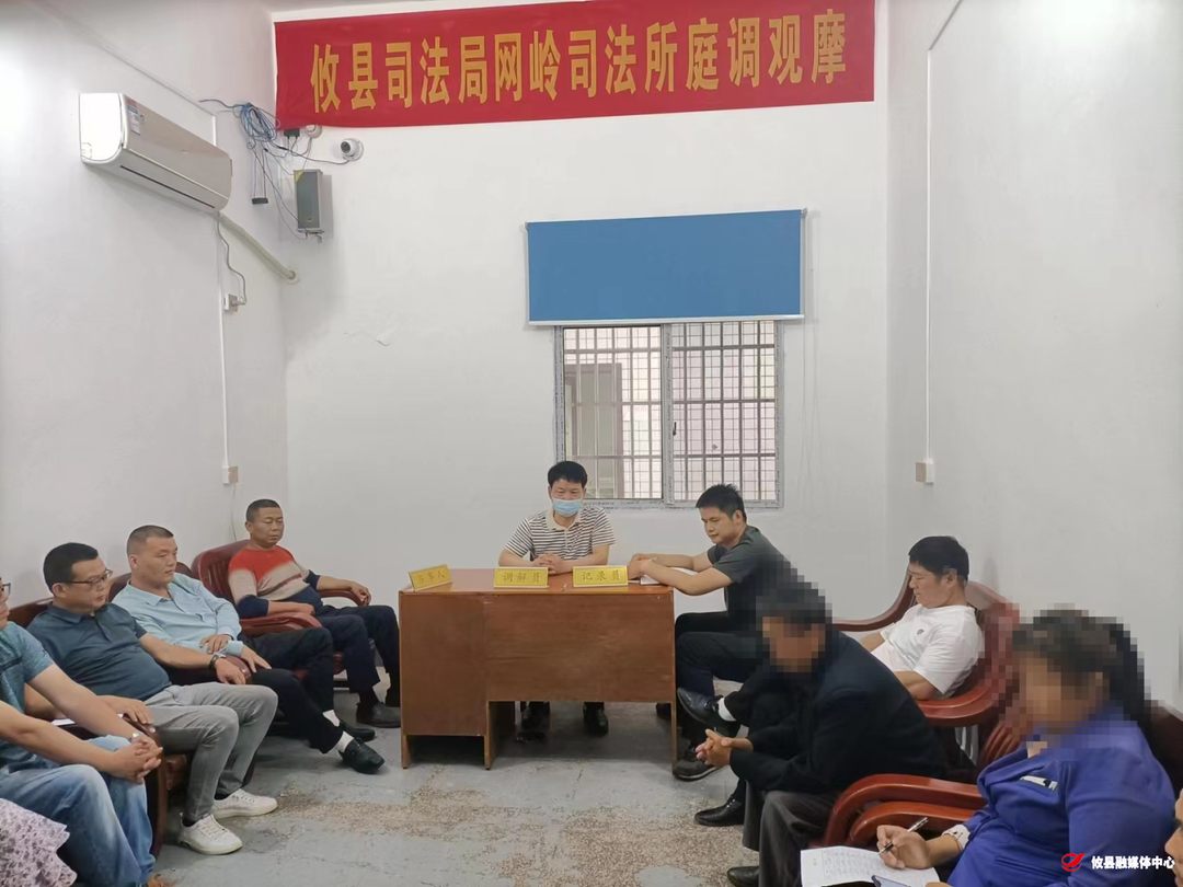 网岭司法所组织开展庭调观摩活动