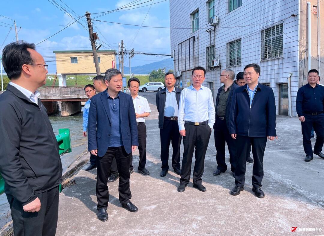 副市长易湘东来攸调研河长制工作