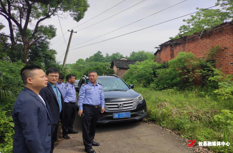 县公安局政委到渌田镇督导自建房安全隐患排查整治工作