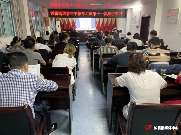 【谭桥街道】谭桥街道开展青年干部学习班第十一次集中学习