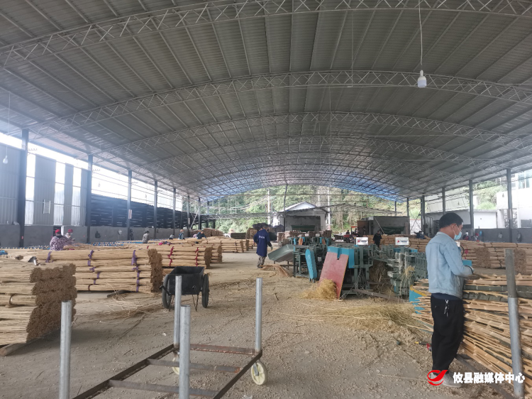 鸾山镇新和村：做活楠竹加工 撑起村民致富梦