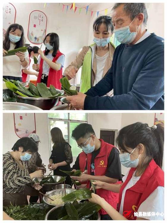 【党旗下的新时代文明实践】 “粽”情迎端午 敬老送安康 菜花坪镇开展敬老志愿服务活动