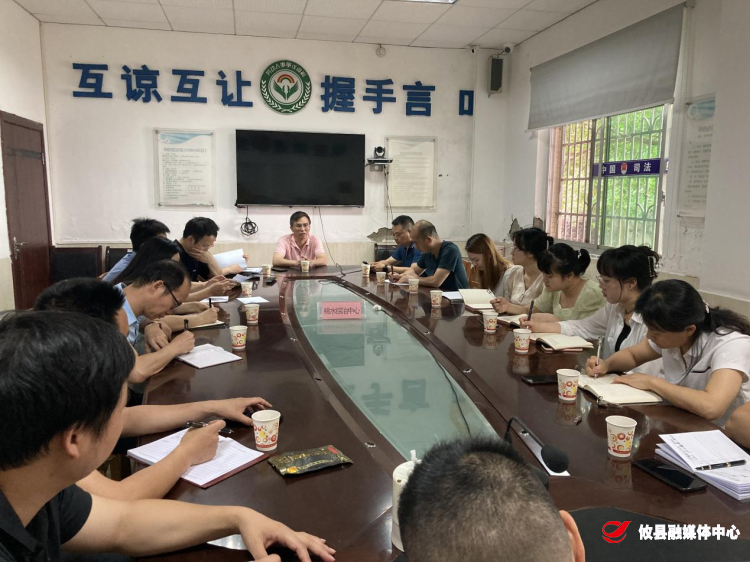 面对面观摩，零距离教学——桃水镇开展司法调解现场教学活动