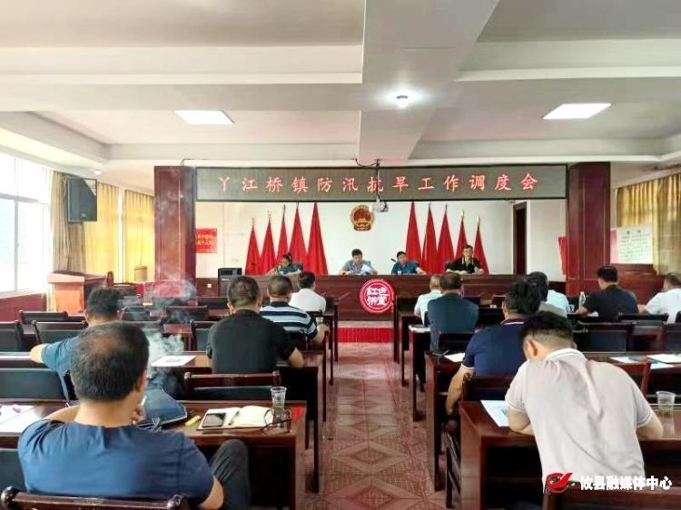 丫江桥镇迅速传达落实省、市、县防汛工作调度会精神