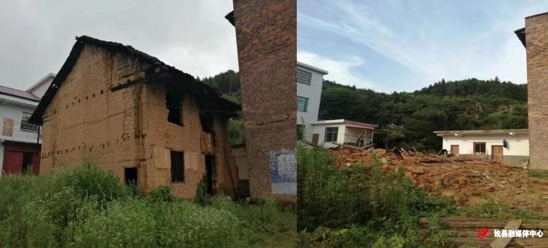 网岭镇：拆危房除隐患，群众安全在心间