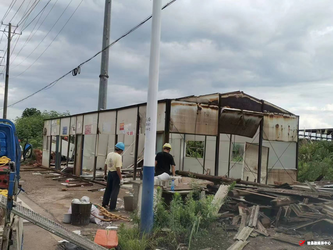 江桥街道：集中整治隐患建筑 彰显示范引领作用