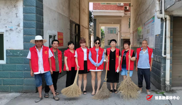 联星街道高岭社区：创文明城市 小区党支部在行动