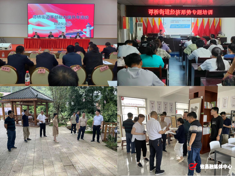 谭桥街道“三大举措”助推干部能力大提升