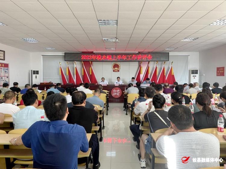 桃水镇召开半年工作讲评暨下阶段工作部署会