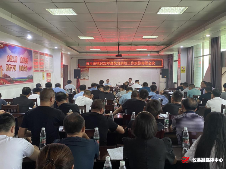 黄丰桥镇召开恢复耕地工作部署会