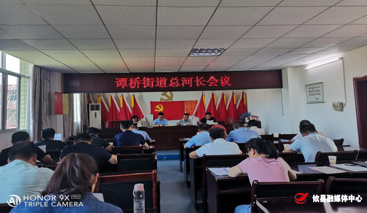 谭桥街道召开三季度总河长会议