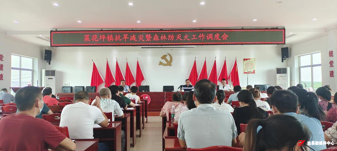 菜花坪镇召开抗旱减灾暨森林防火工作调度会