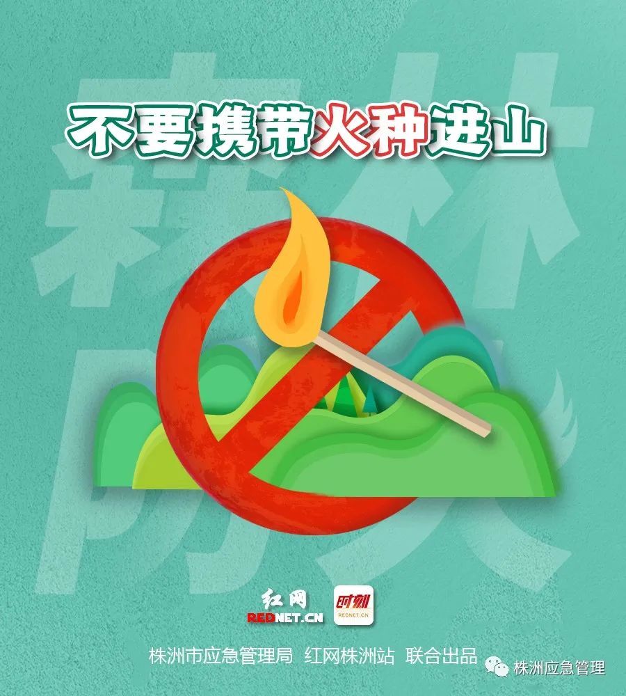 微海报丨森林防火“十不要”
