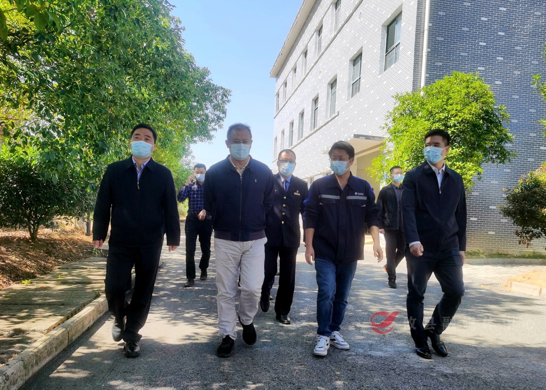 潘碧灵来攸督察生态环境领域安全防范工作