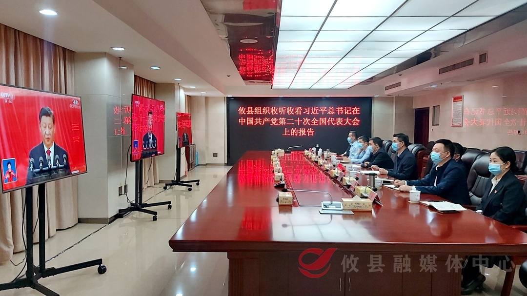 攸县社会各界收看党的二十大开幕盛况
