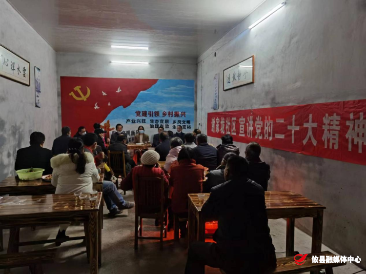 【党声“攸”扬】幸福屋场宣讲暖人心，党的二十大精神鼓干劲