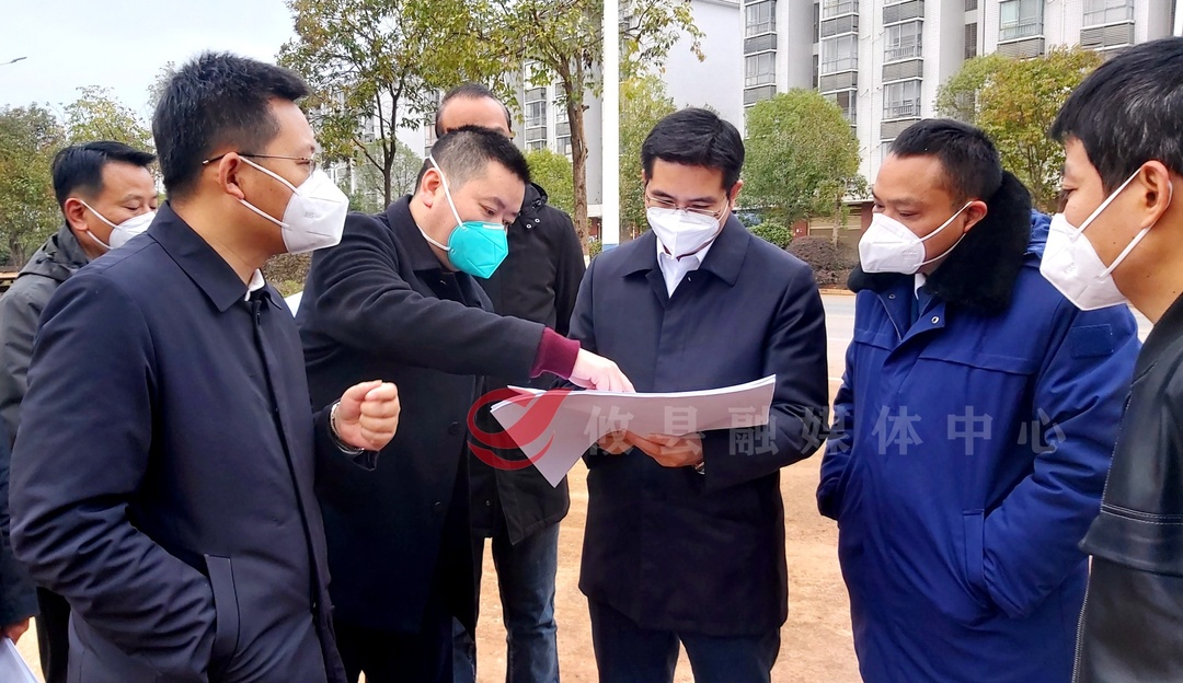 武挪强督导重点项目建设及元旦假期安全生产工作
