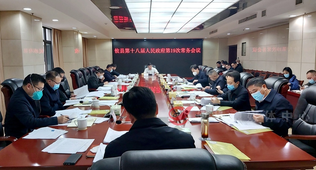 攸县第十八届人民政府召开第19次常务会议