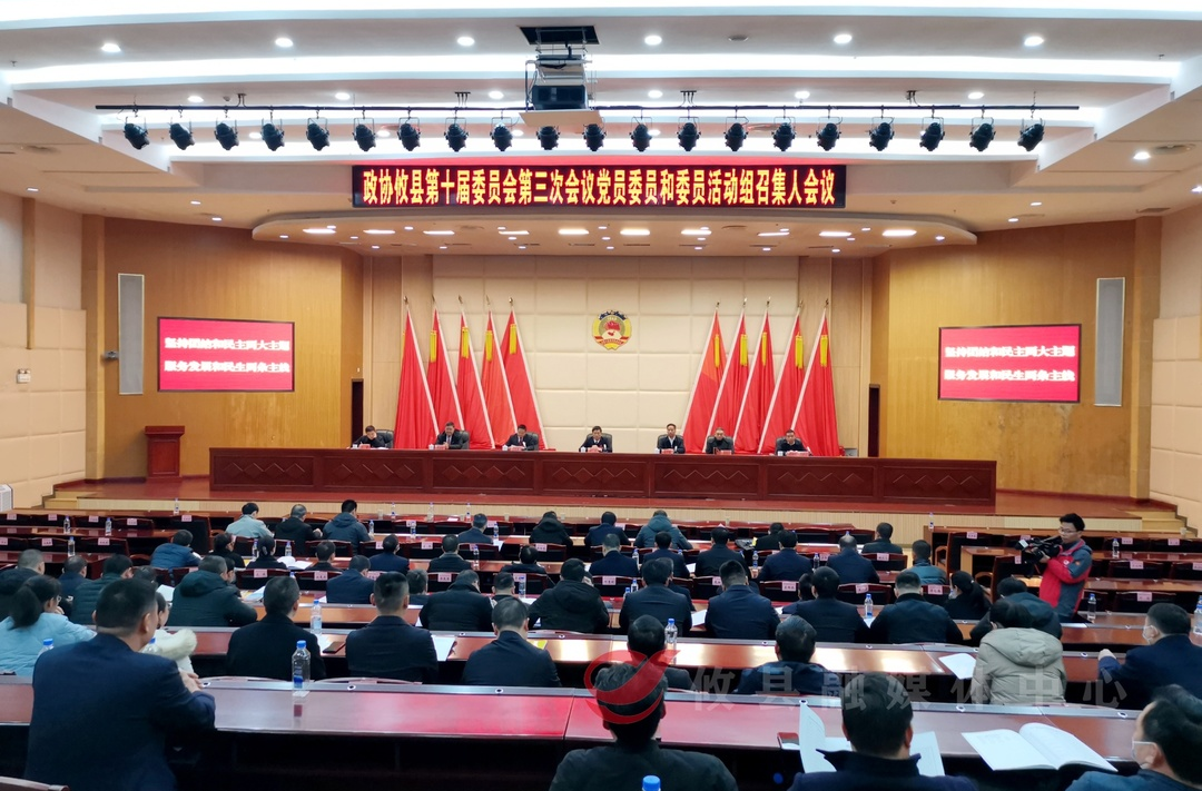 【两会直通车•攸州风正劲】政协攸县第十届委员会第三次会议：召开中共党员委员和委员活动组召集人会议