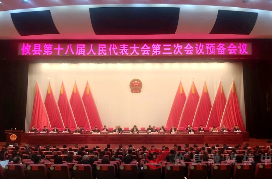 【两会直通车•攸州风正劲】攸县第十八届人民代表大会第三次会议召开预备会议