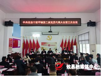 宁家坪镇召开第二届第三次党代会、2023年经济工作会暨精神文明建设表彰大会