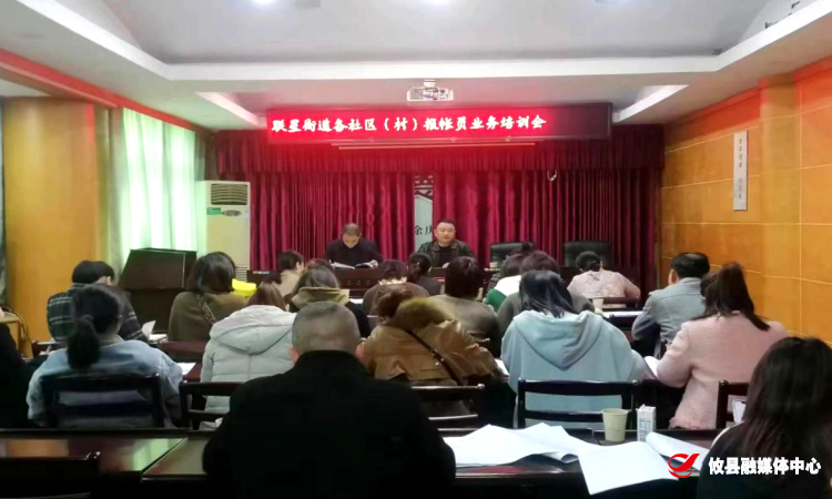 【联星街道】开展专题培训  提升业务能力