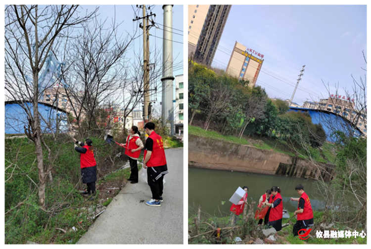 【党旗下的新时代文明实践】联星街道富康社区：争当护河使者 共建生态家园