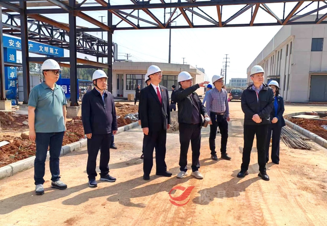 市中院院长陈坚来攸走访调研企业