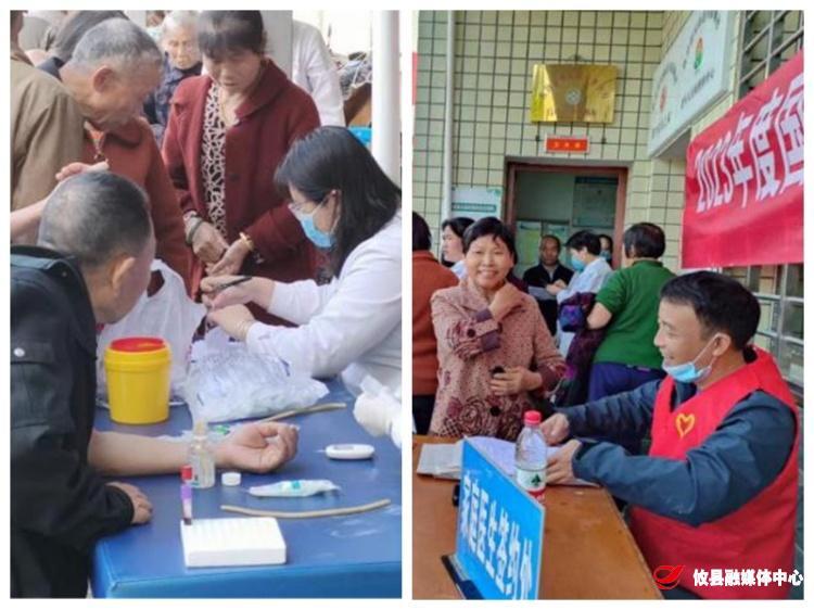 联星街道冯家坳村开展免费体检惠民生行动