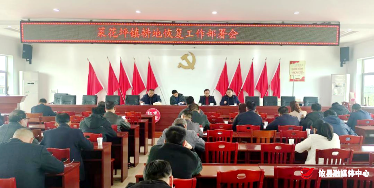 菜花坪镇组织召开2023年耕地恢复部署会