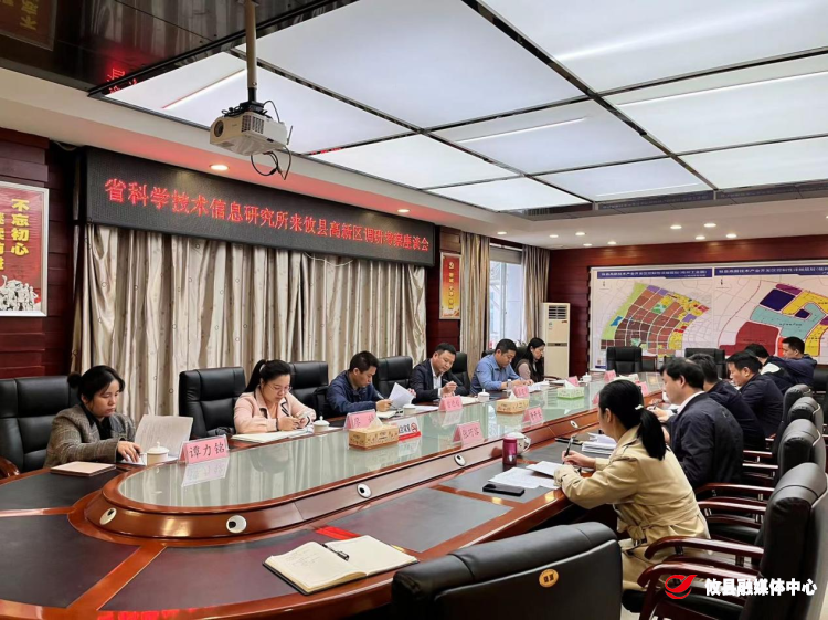 省科学技术信息研究所来攸县高新区调研