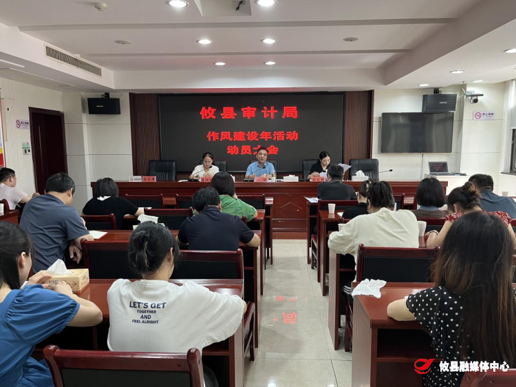 攸县审计局召开作风建设年活动动员大会