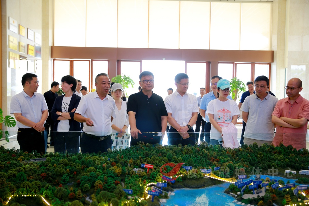 湖南电广传媒股份有限公司董事长王艳忠来攸调研文旅产业发展情况