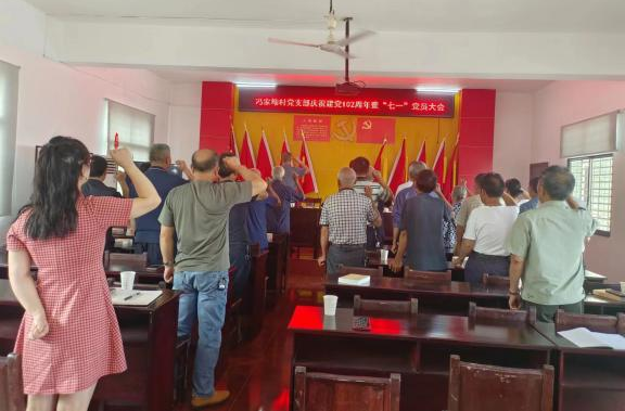 【“党声‘攸’扬”】联星街道冯家坳村：学党章、强党性，守初心、担使命