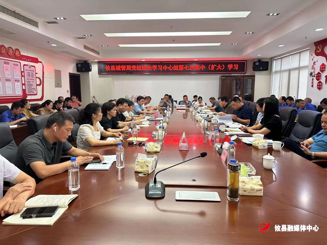 攸县城管局开展党组理论学习中心组第七次集中（扩大）学习