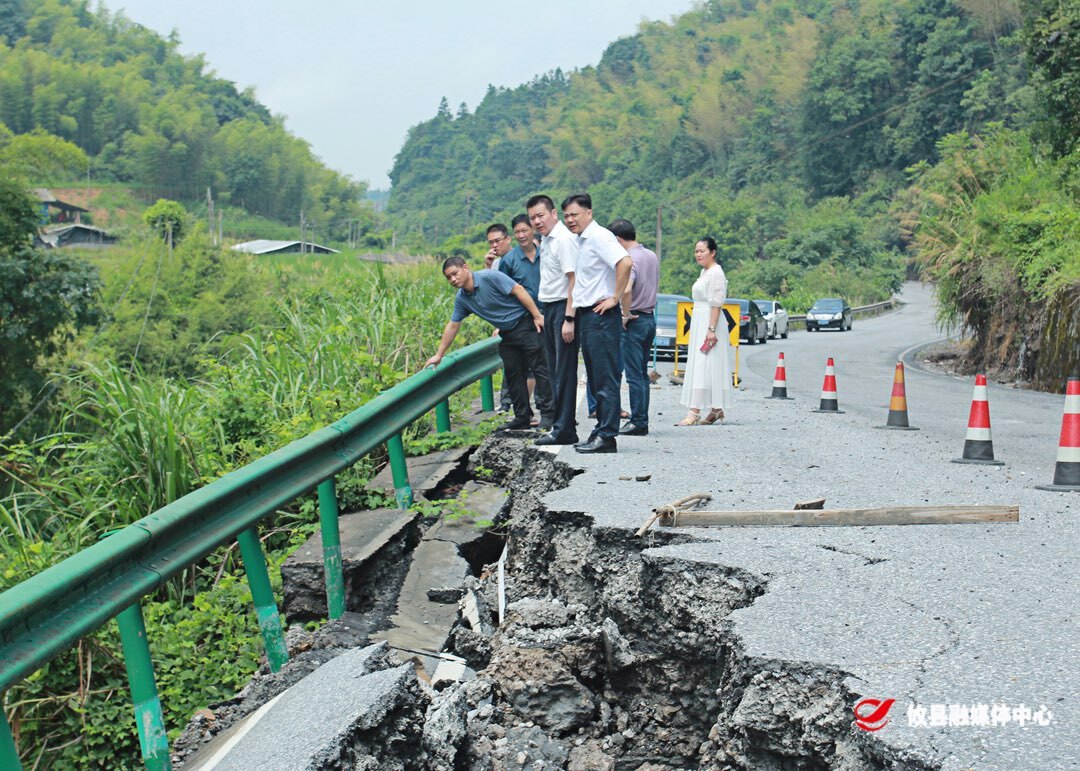 县领导到宁家坪镇调研乡村道路建设工作
