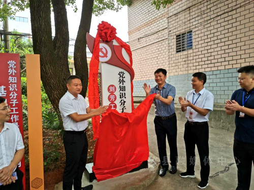 攸县首个党外知识分子代表人士工作室刘芳工作室揭牌成立
