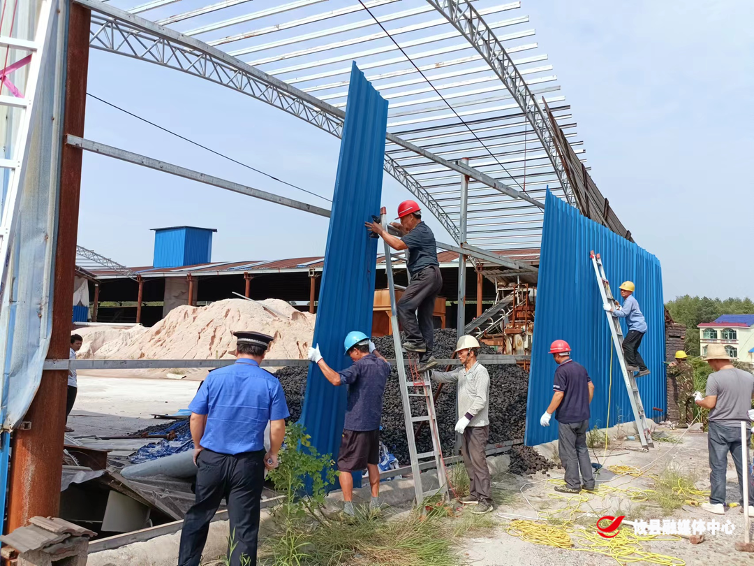 宁家坪镇：重拳出击，多部门联动依法强制拆除违法用地建筑