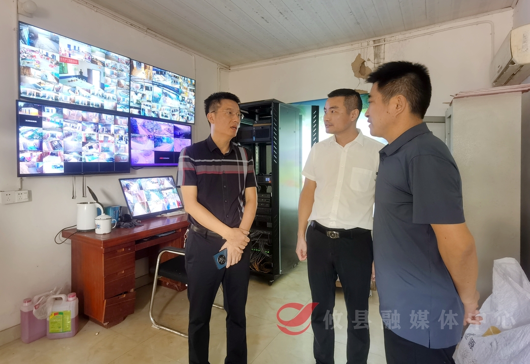 文毅带队到石羊塘镇开展节前安全生产工作检查