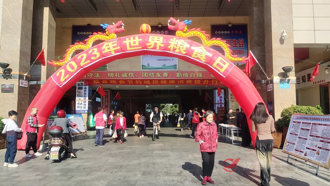 爱粮节粮  攸县开展“世界粮食日”宣传活动