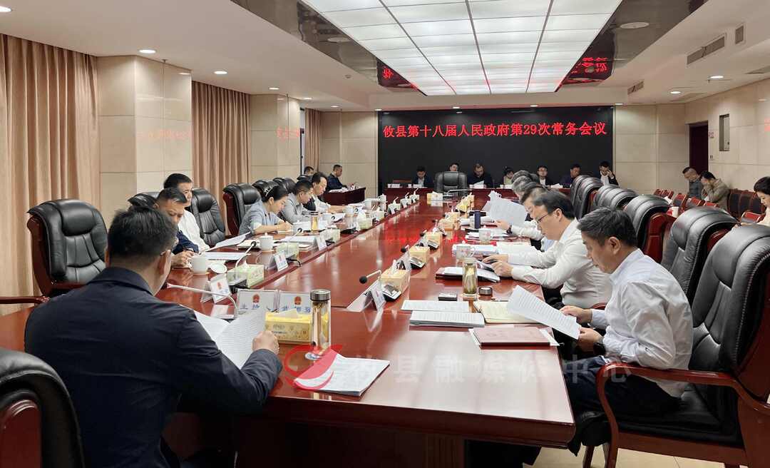 攸县第十八届人民政府召开第29次常务会议