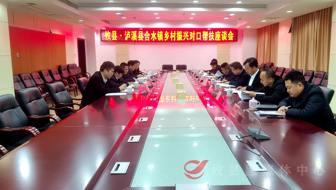 攸县对口帮扶泸溪县合水镇乡村振兴工作座谈会召开
