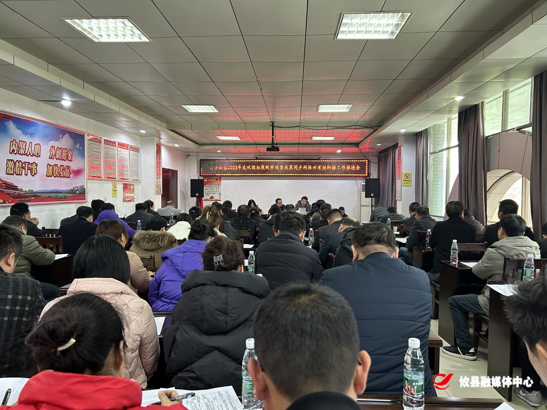 黄丰桥镇召开巩固拓展脱贫攻坚成果同乡村振兴有效衔接工作推进会